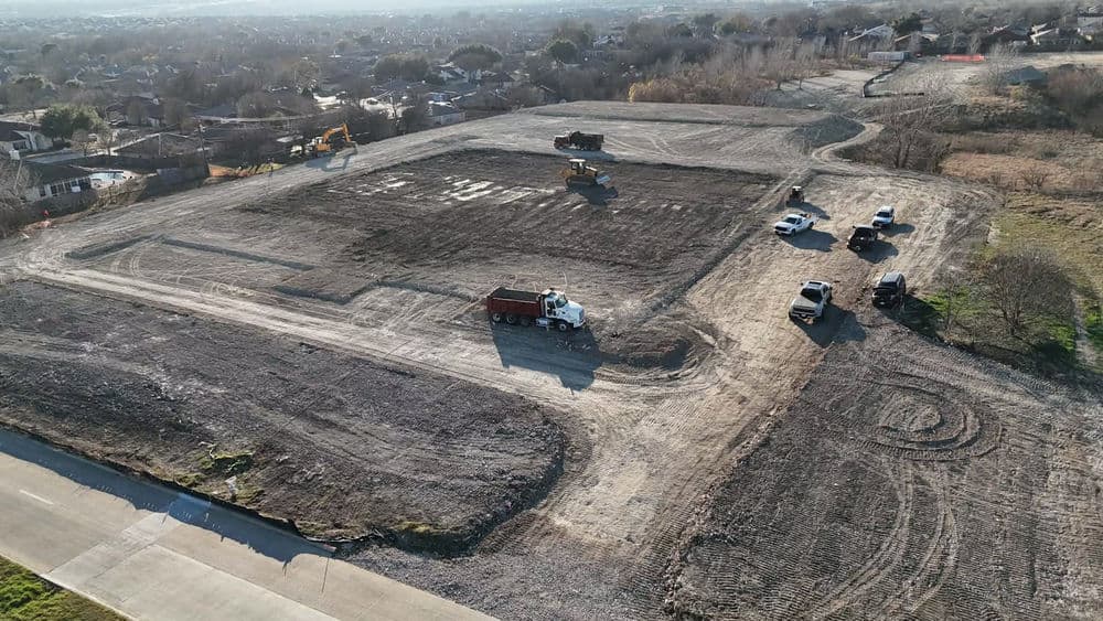 Large-Scale Commercial Land Clearing and Grading in Fort Worth