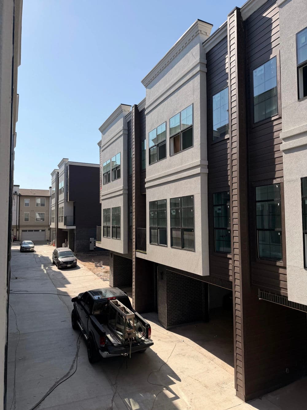 Multi-Story Townhome Construction Project in Fort Worth
