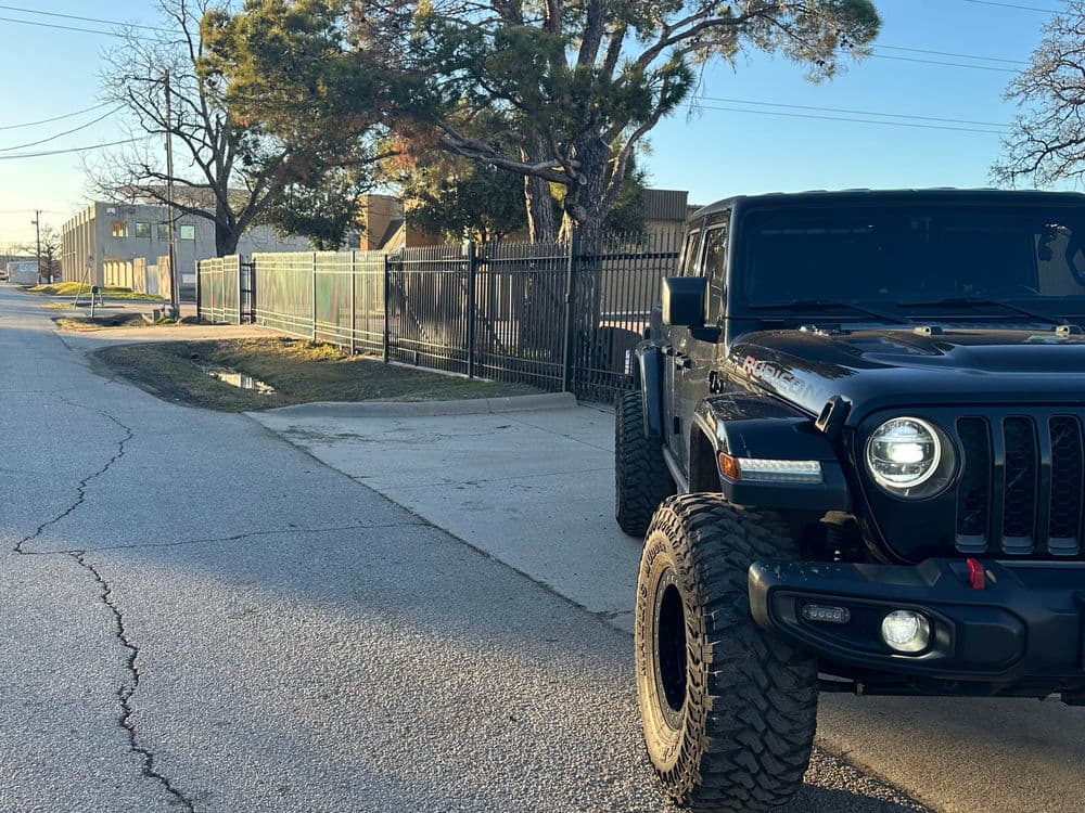 Project Commercial Steel Fence and Automated Gate Install in Arlington image